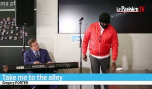 Gregory Porter chante en live  « Take me to the alley »