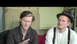 The Lumineers interview - Wesley & Jeremiah (part 1)