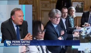 Pierre Gattaz: "Le marché du travail est un château fort"