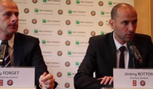 Roland-Garros 2016 - Guy Forget et Jérémy Botton : "Roland-Garros 2016 se jouera sur 15 courts"