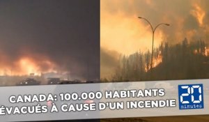 Canada: 100.000 habitants évacués en urgence à cause d'un incendie