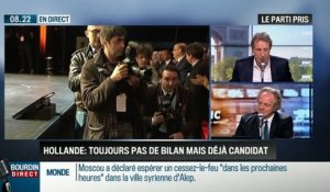 Le parti pris d'Hervé Gattegno: "Le bilan de François Hollande est à peine visible mais sa candidature est de plus en plus voyante" - 04/05