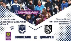 Match Féminines D2 - Bordeaux-Quimper