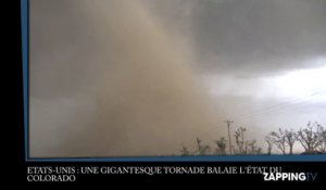 Etats-Unis : Une tornade gigantesque balaie l’Etat du Colorado (vidéo)