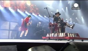 AC/DC ouvre sa tournée européenne à Lisbonne avec Axl Rose au chant