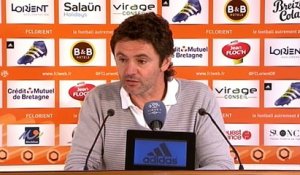 FC Lorient 1-0 Gazélec FC Ajaccio : les réactions de S. Ripoll et de T. laurey