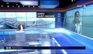 Saint-Nazaire libère le Harmony of the seas