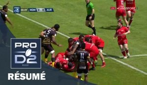 PRO D2 - Résumé Mont de Marsan - Aurillac: 36-18 - J29 - Saison 2015/2016