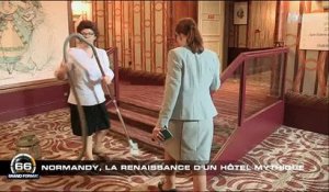 "66 minutes" nous fait visiter la suite Présidentielle de l'hôtel Normandy à Deauville - Regardez