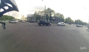 Terrible crash entre 4 voitures en Russie - Choc impressionnant