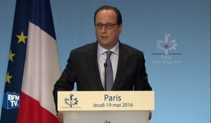 Paris-Le Caire: "Aucune hypothèse n'est écartée", rappelle Hollande