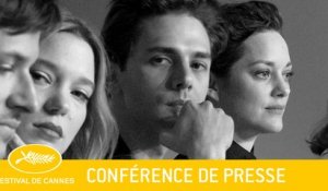 JUSTE LA FIN DU MONDE - Press Conference - EV - Cannes 2016