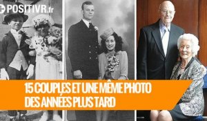 15 couples et une même photo des années plus tard