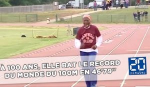 À 100 ans, elle s'offre le record du monde du 100m en 46'79''
