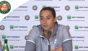 Roland-Garros 2016 - Conférence de presse Caroline Garcia / 1T