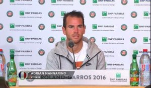 Roland-Garros - Mannarino : "Ça sera compliqué contre Raonic"