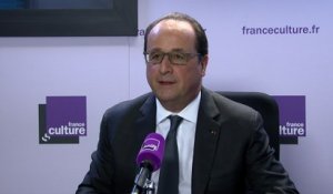 François Hollande : "L'histoire n'est pas écrite par je ne sais quel Dieu malin"