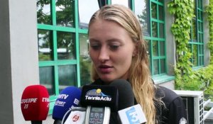 Roland-Garros 2016 - Kristina Mladenovic : "Avec Pierre-Hugues Herbert en double aux JO de Rio, Caro Garcia avec Mahut"