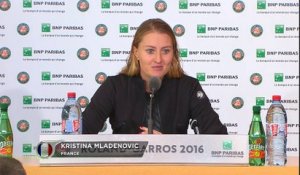 Roland-Garros - Mladenovic : ''Loin d’être facile''