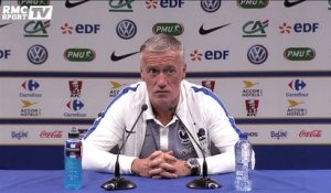 Deschamps : "Un coup dur de perdre Varane"