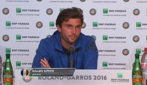 Roland-Garros - Simon impressionné par l'attitude de Pella