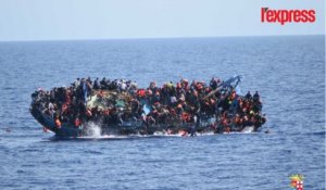 Un navire de migrants surchargé chavire en Méditerranée