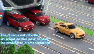 Le bus du futur qui ne connaitra pas les embouteillages !