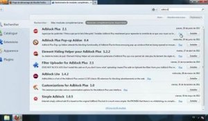 Mozilla Firefox : installer une extension