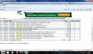 uTorrent : rechercher un torrent depuis l'interface du logiciel