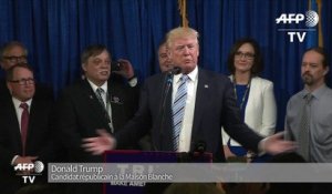 Etats-Unis:Trump décroche l'investiture pour la Maison Blanche