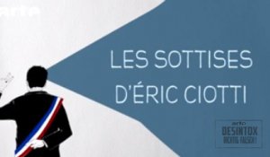 Les sottises d'Eric Ciotti - DESINTOX - 26/05/2016
