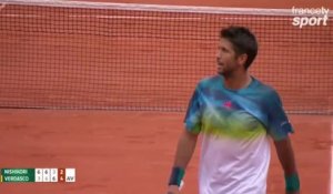 Verdasco vainqueur d’un échange de folie