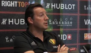 Belgique - Wilmots : ''Pourquoi craindre la France ?''