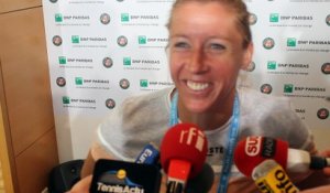 Roland-Garros 2016 - Pauline Parmentier et le Central : "Ah ouais c'est grand quand même !"