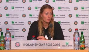Roland-Garros - Mladenovic : "Dur pour toutes les deux"
