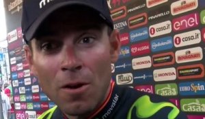 Giro 2016 - Alejandro Valverde 3e du général : "Je suis très content de ce que j'ai fait sur ce Giro et Tour d'Italie"
