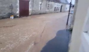 Cernoy : l'impressionnant déluge dans la soirée du dimanche 29 mai