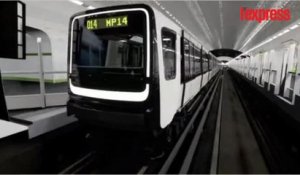 Voici le futur métro parisien nouvelle génération