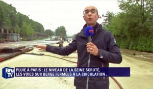 Intempéries: les quais de Seine fermés à la circulation