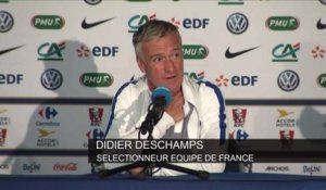 Foot - Amicaux - Bleus : Deschamps à propos de Coman «Il peut débuter, il peut rentrer...»