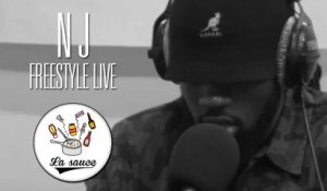 NJ - #LaSauce: Freestyle Live sur OKLM Radio