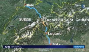 La Suisse inaugure le tunnel du Saint-Gothard, le plus long du monde