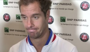 Tennis - Roland-Garros (H) : Gasquet «Si je gagne le deuxième set, c'est un autre match»