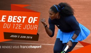 Serena et Djokovic, les artistes associés du Central : le Best of du jeudi 2 juin