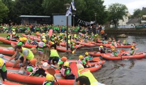 24 h kayak : les écoliers se jettent à l'eau
