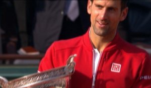 Novak Djokovic remporte sa première victoire à Roland-Garros - Le 05/06/2016 à 22:00