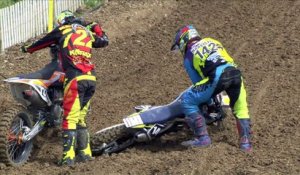 EMX250 Race 2 Best Moments Round of France 2016 - motocross