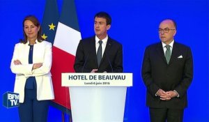 Inondations: un fonds d'extrême urgence sera mobilisé pour les victimes, annonce Valls