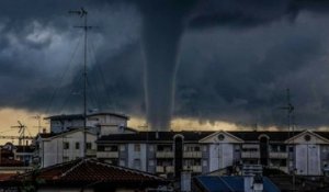 Une impressionnante tornade frappe la lagune de Venise