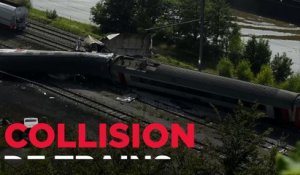 Une collision de trains a fait 3 morts en Belgique